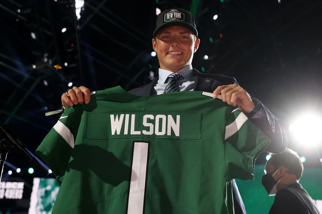 Pick 2 - New York Jets - QB Zach Wilson.