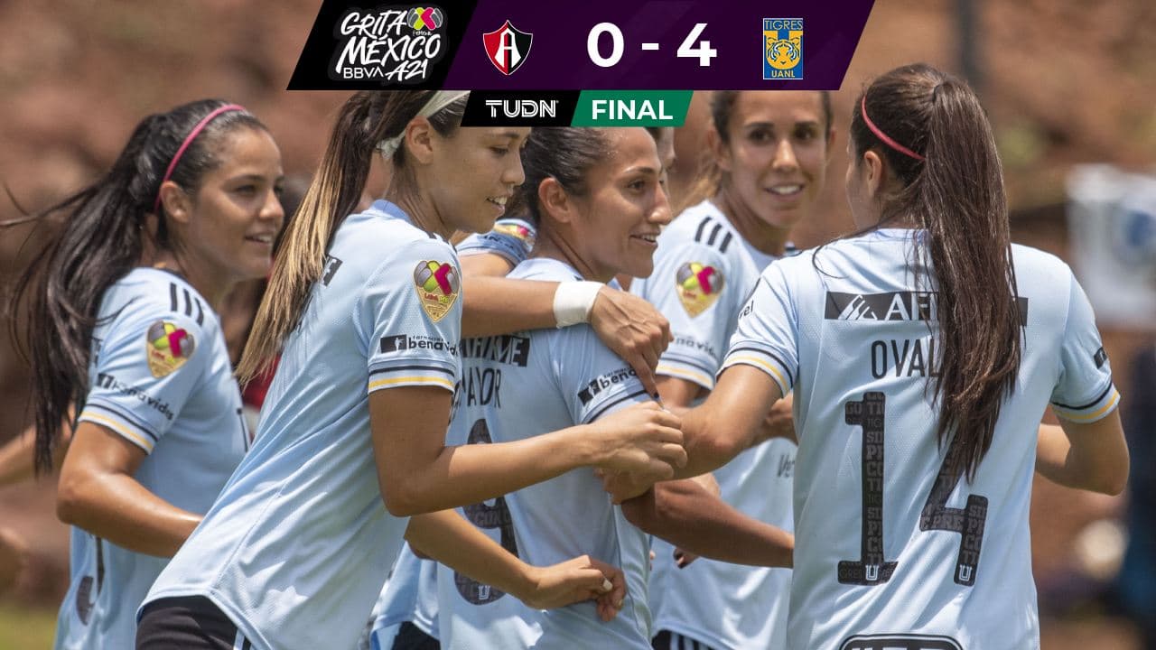 ¡Poderosas! Tigres hila cuarta victoria y ya son 16 goles a favor
