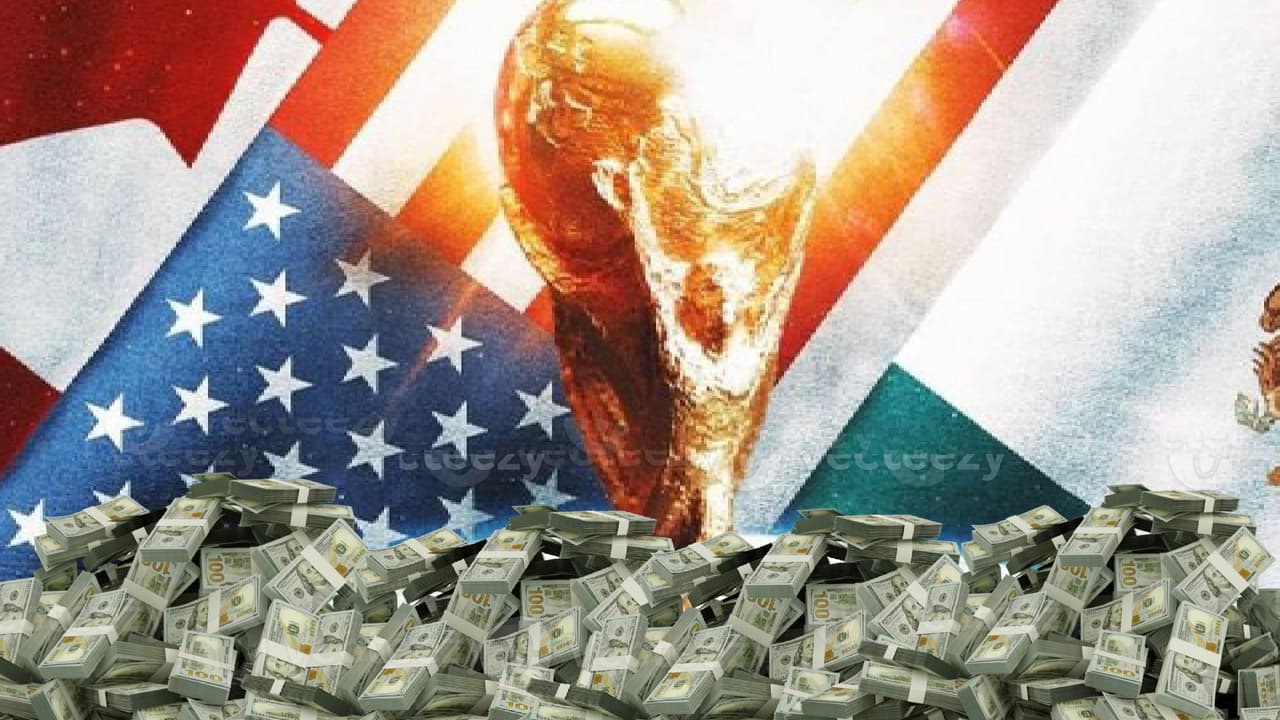 La derrama económica que dejaría el Mundial 2026 a los países anfitriones