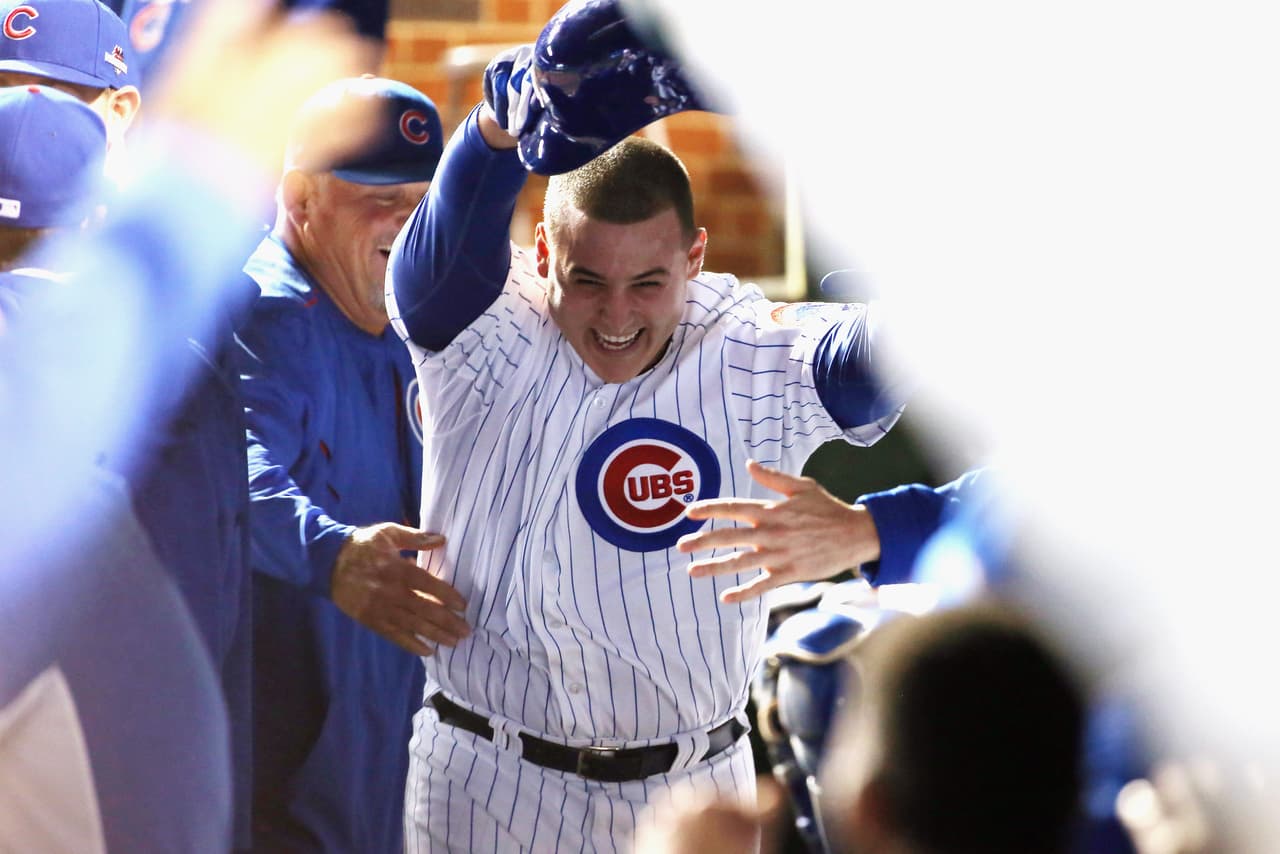 Los Cubs ganaron 8 a 6 a los Cardenales de Saint Louis y se colocan a un paso de ganar la serie divisional.