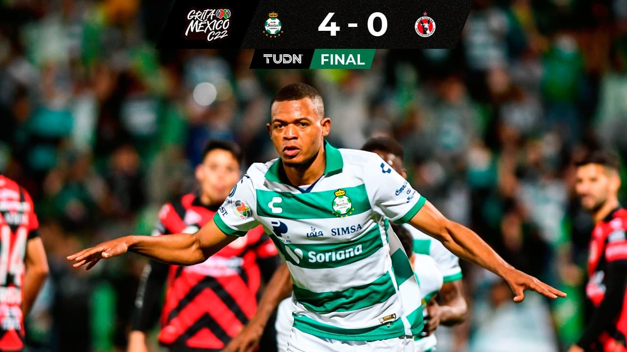 Santos prolonga su buena racha y se coloca en zona de repechaje