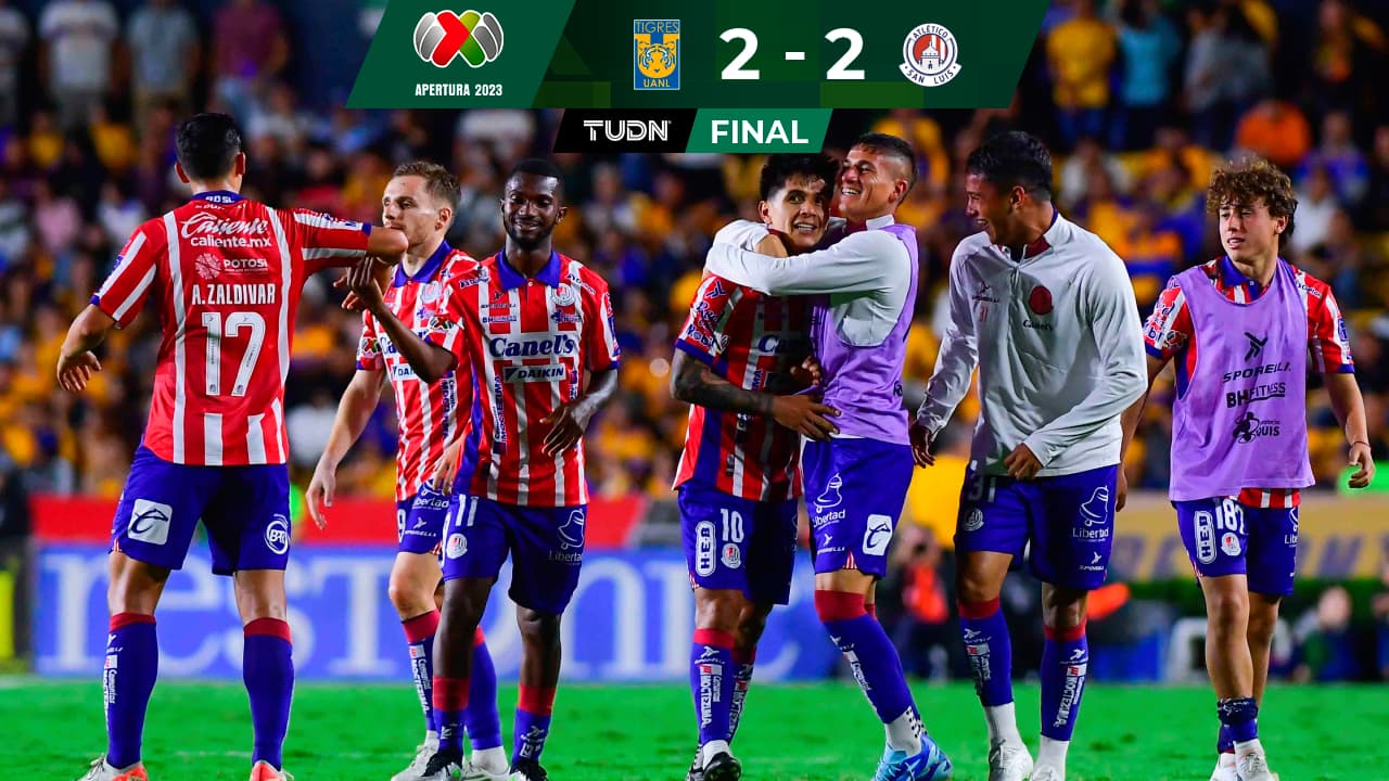 Silencian el 'Volcán'... San Luis arrebata un agónico punto a Tigres