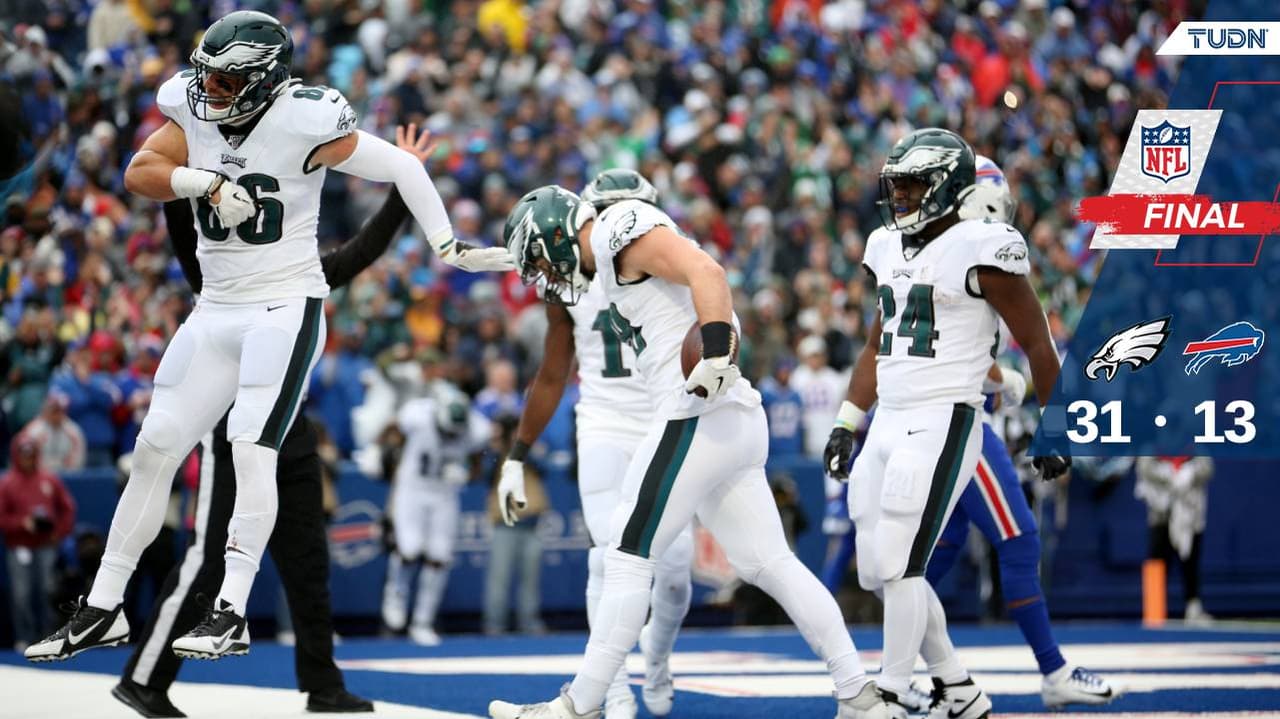 Eagles vuelan al triunfo en Buffalo