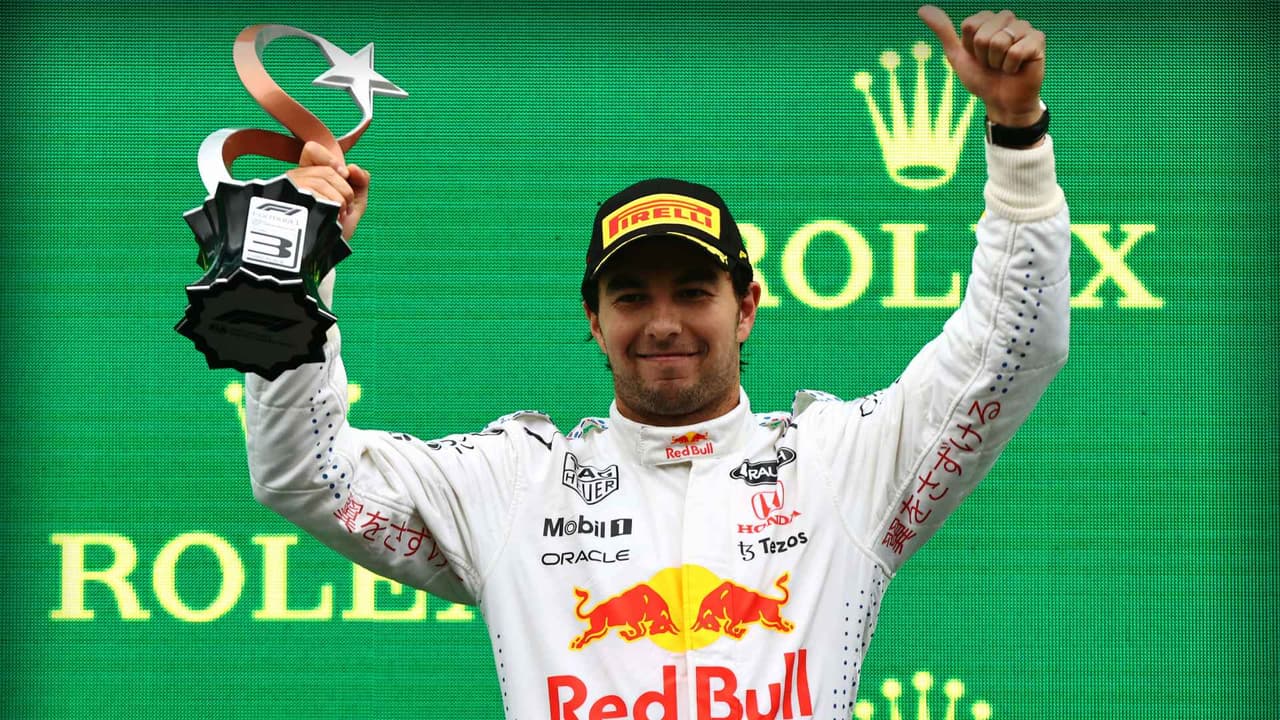 Checo Pérez vuelve al podio en el GP de Turquía