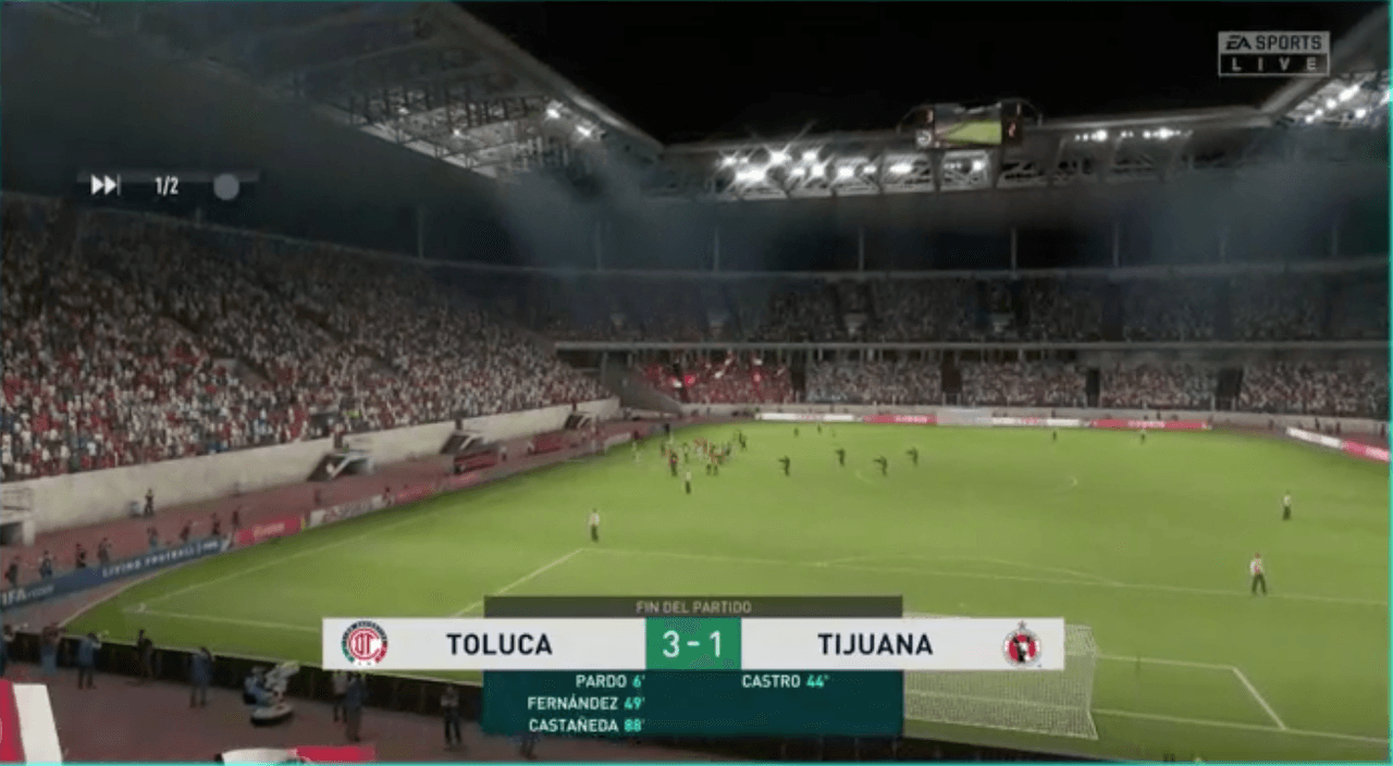 Toluca goleó 3-1 a Xolos y reafirma su gran nivel en eLiga MX.