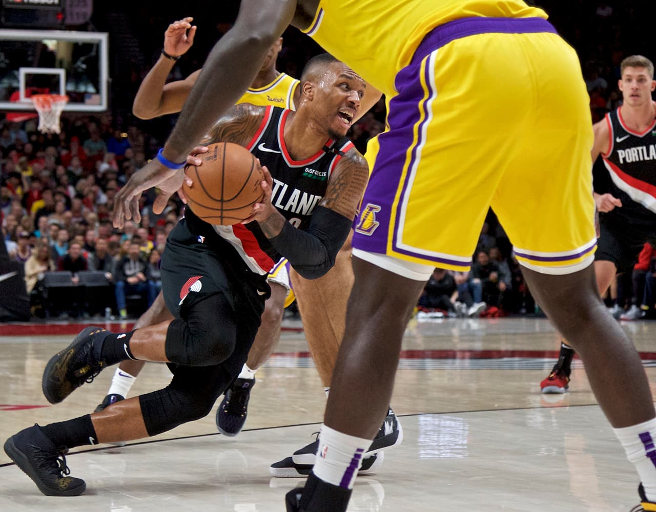 Los Trail Blazers ajustaban 16 victorias consecutivas sobre los Lakers incluyendo la de inicio de temporada por 128-119 el pasado 18 de octubre.