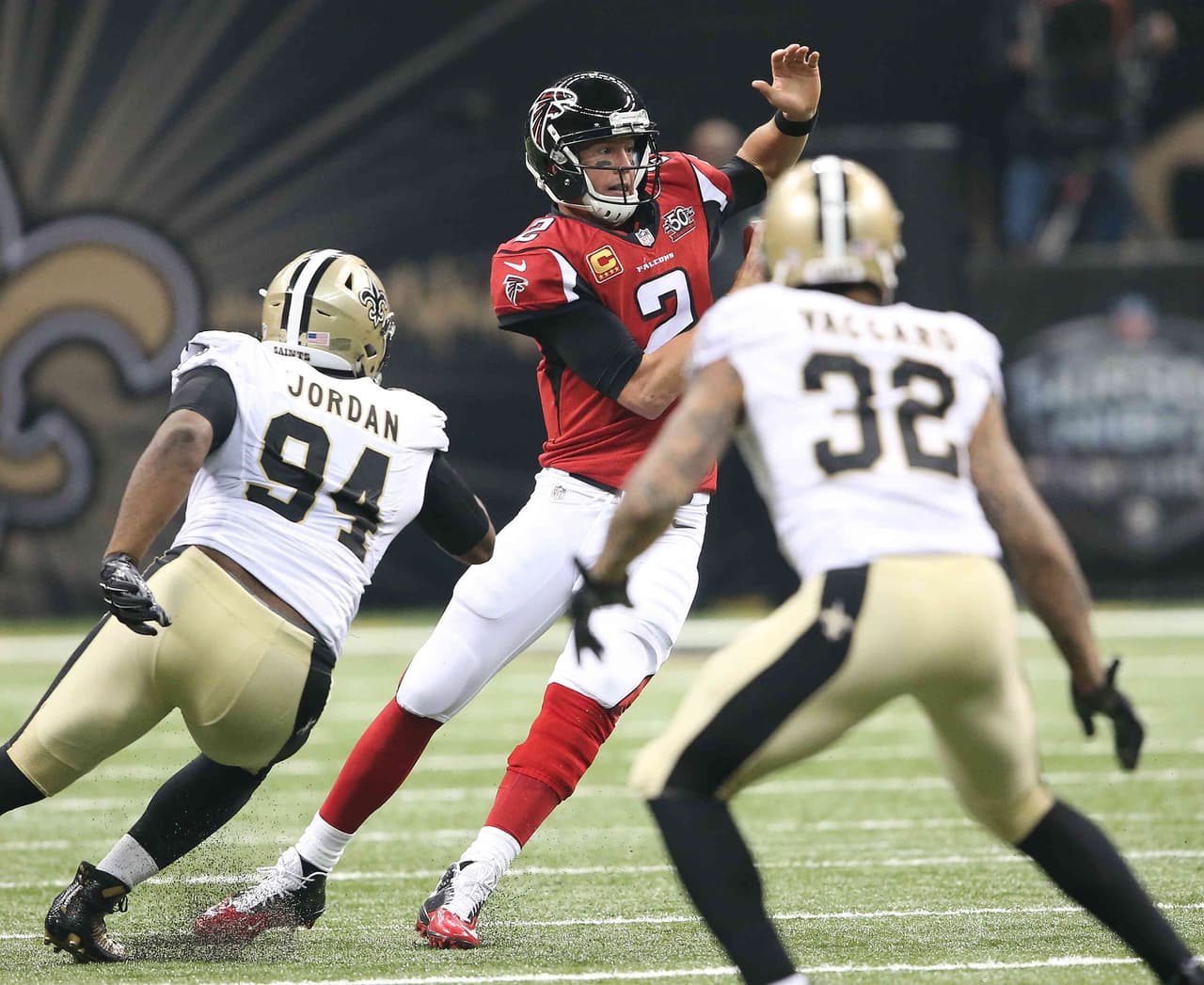 Los New Orleans Saints vencieron 31 - 21 a los Atlanta Falcons S6 NFL