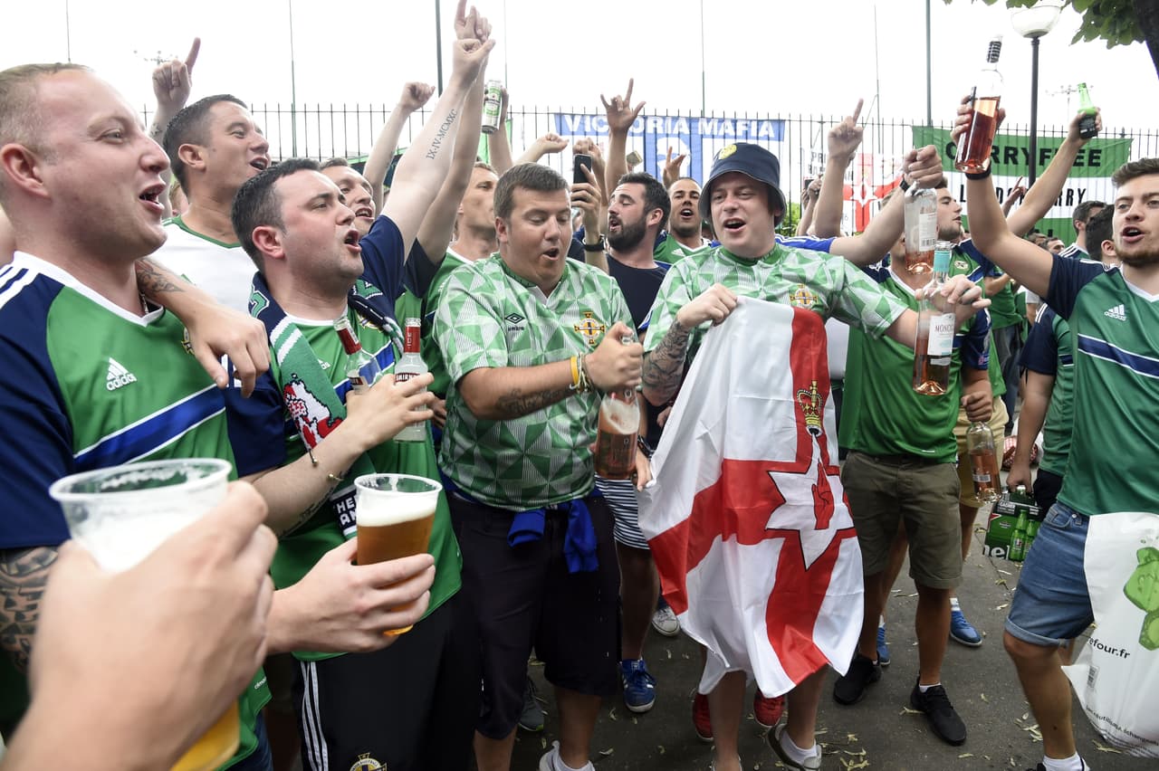 Los irlandeses ya llebaban la pila puesta.