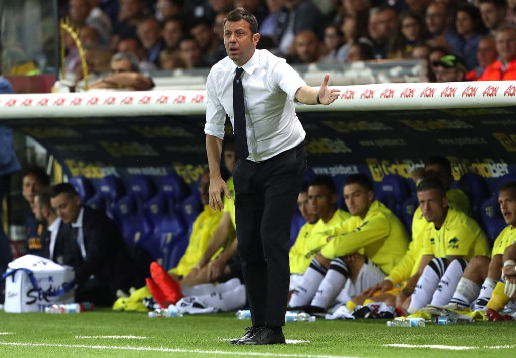 Roberto D Aversa tiene la misión de mantener al Parma en la Serie A.