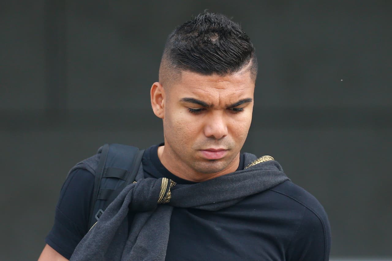 Casemiro, también dolido por haberse perdido el juego de cuartos de final, no quería tener contacto con nadie.