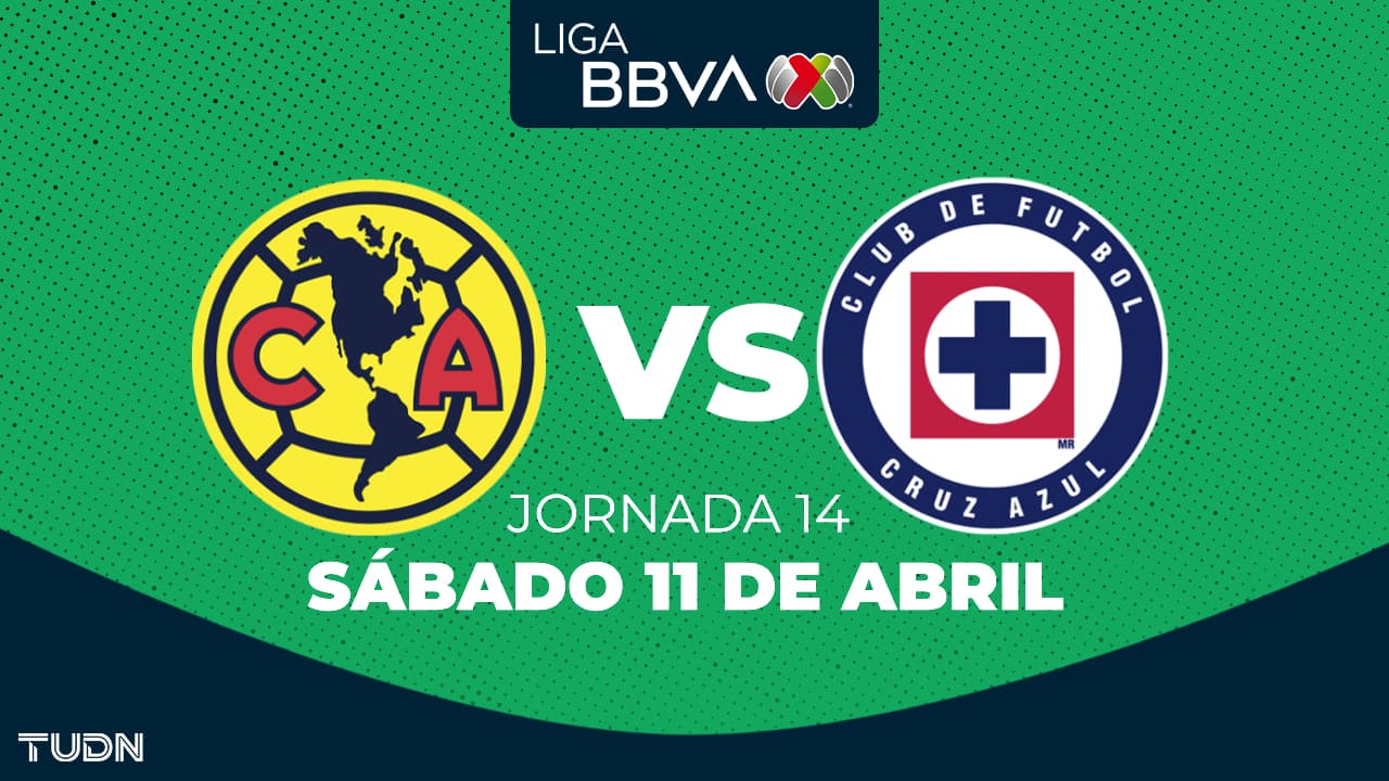 América vs. Cruz Azul: horario y dónde ver el partido de la Jornada 14 del Clausura 2026