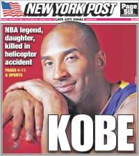 Kobe Bryant paraliza al mundo con su muerte y se convierte en tendencia a nivel internacional.