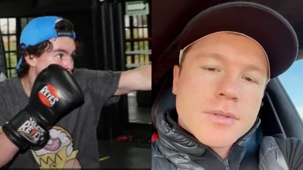 Canelo 'lucha' por Diego: "Dios te mandó la pelea de tu vida"