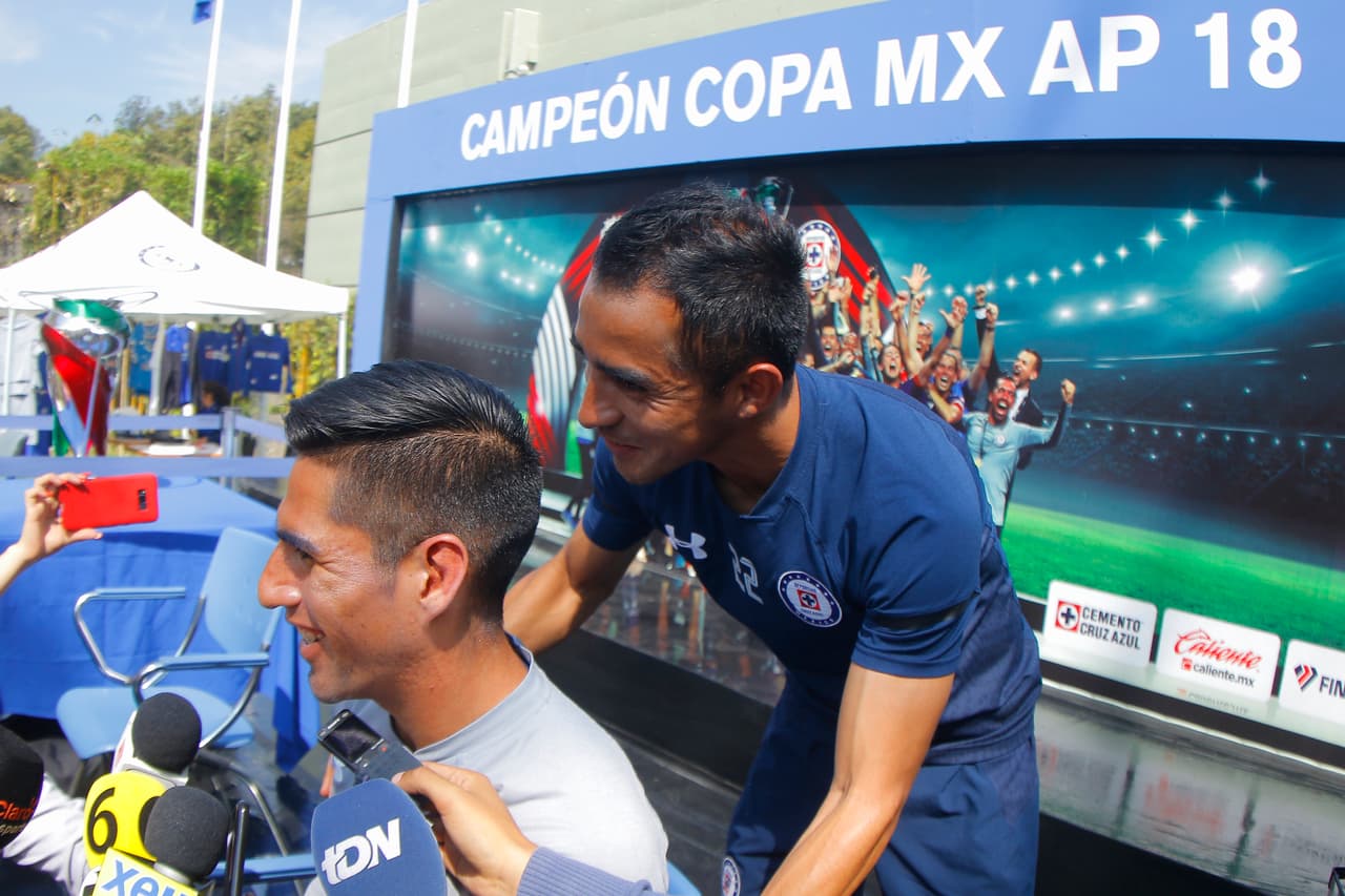Con el recuerdo del último título del equipo como gran impulso anímico, los jugadores atendieron a la prensa.