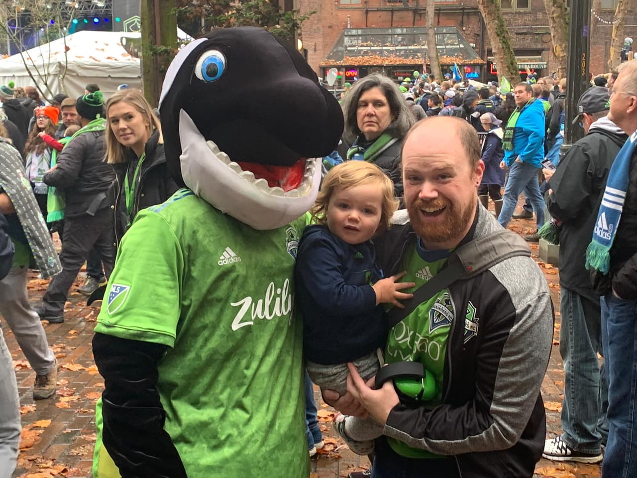 Lo dicho: Seattle es una fiesta.