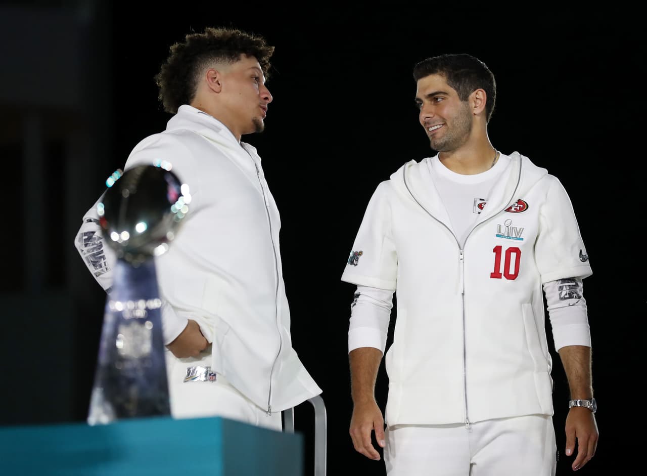 El destino vuelve a juntar a estos dos grandes QB’s en el marco del Super Bowl LIV cuando Jimmy Garoppolo y Patrick Mahomes definirán al campeón de la temporada 100 en la NFL.
