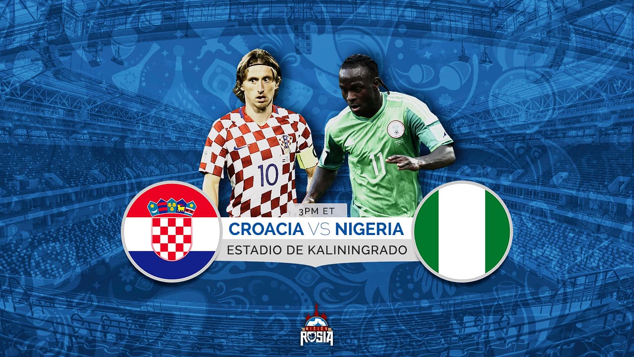 Croacia - Nigeria Mundial