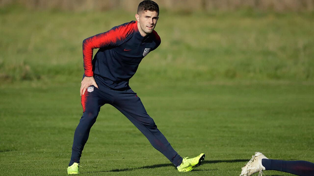 Christian Pulisic está descartado para ser titular ante México