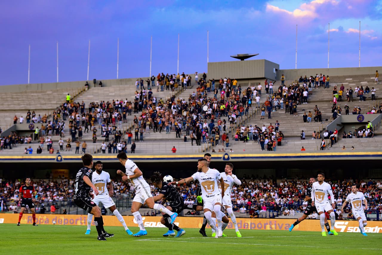 Al 68’, Pumas despertó con un potente frentazo de Diogo imposible de detener para Malagón, pero esta vez no llegó la remontada.