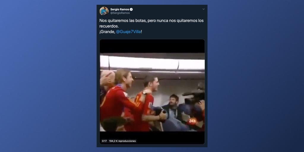 Estas son las reacciones en redes después del anuncio del retiro del futbol de David Villa.