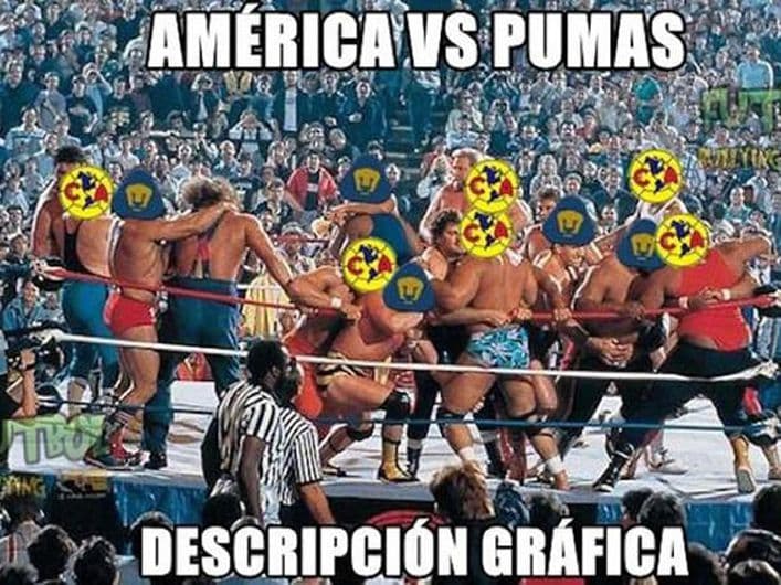 Los mejores memes del empate entre Águilas y Pumas | Tras igualar a dos tantos en el Azteca, así reaccionaron las redes sociales.