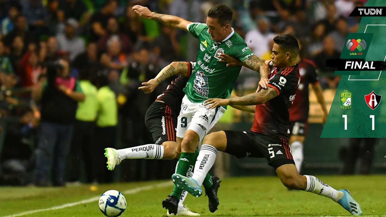 ¡No están muertos! Atlas sacó un importante empate de cancha del León