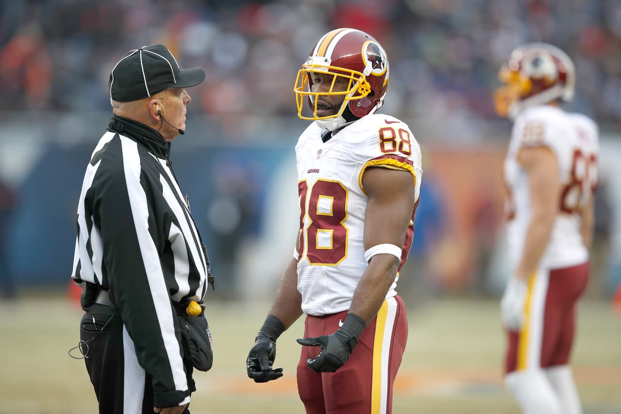 <b>20 WR - PIERRE GARCON: </b>
<i>FIRMADO POR </i>
<b>SAN FRANCISCO 49ERS</b>
<br>Es sólo la suerte de Garcon que está saliendo de una temporada de 1.000 yardas y dos de sus ex coordinadores (Kyle Shanahan y Sean McVay) acaba de conseguir puestos de entrenador principal.
<br>EQUIPO INTERESADO: 49ERS