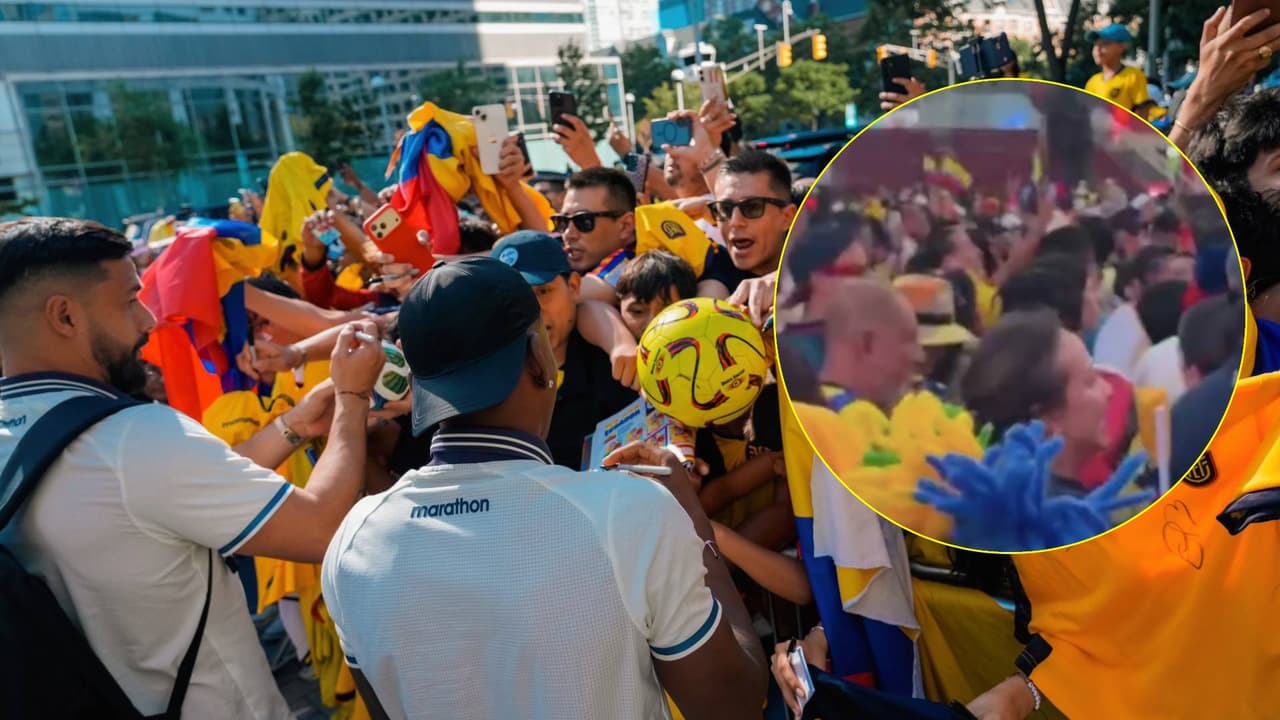Fans de Ecuador provocan cierre de Times Square en el Mundial 2026