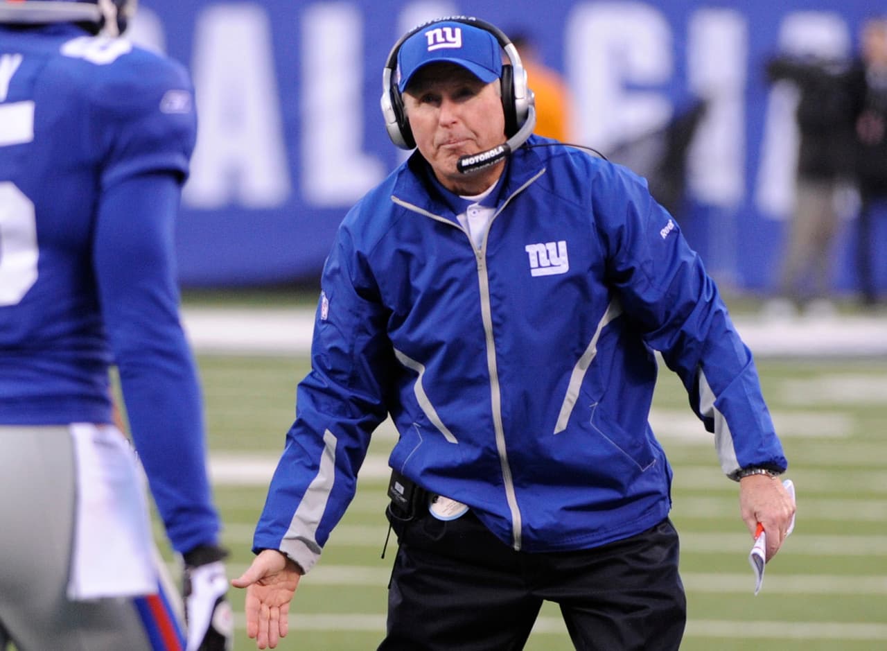8. Tom Coughlin, New York Giants