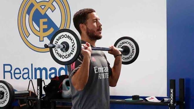 ¡Se les acabó su gordito! Real Madrid muestra a Hazard en forma