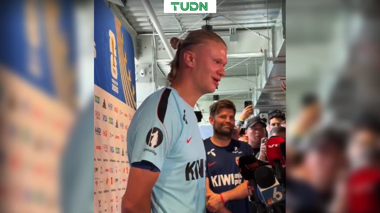 ¡Ni él lo cree! La revelación de Erling Haaland sobre el Mundial de Noruega