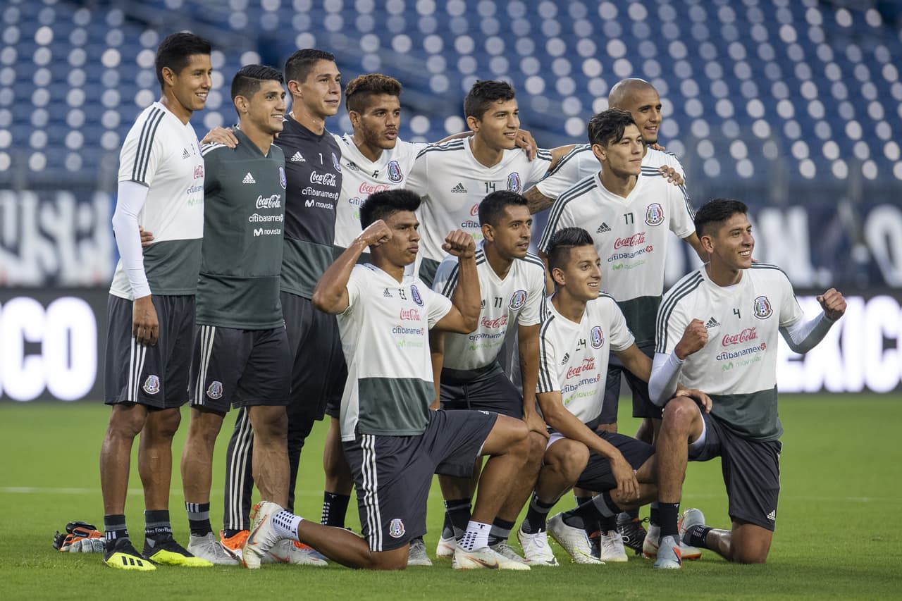 ¿Cómo está el ánimo del 'Tri'? Lo cierto es que el compañerismo y la alegría fueron los protagonistas de la práctica de México previo al partido contra Estados Unidos en Nashville.