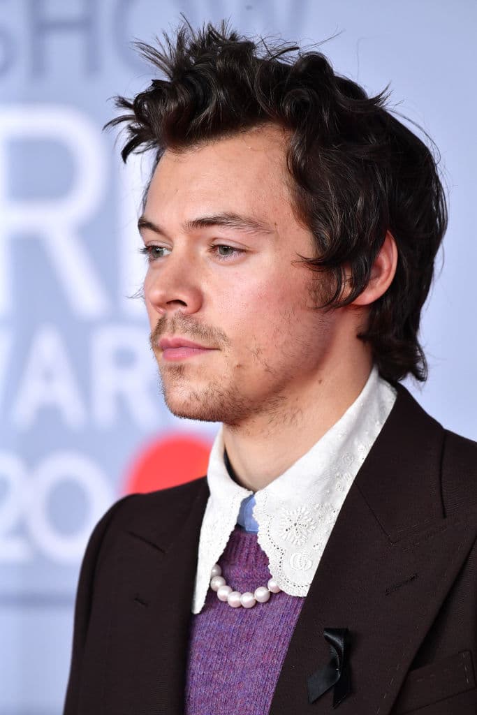 La actriz aplaudió cuando Harry Styles utilizó un vestido para su sesión de fotos para Vogue.