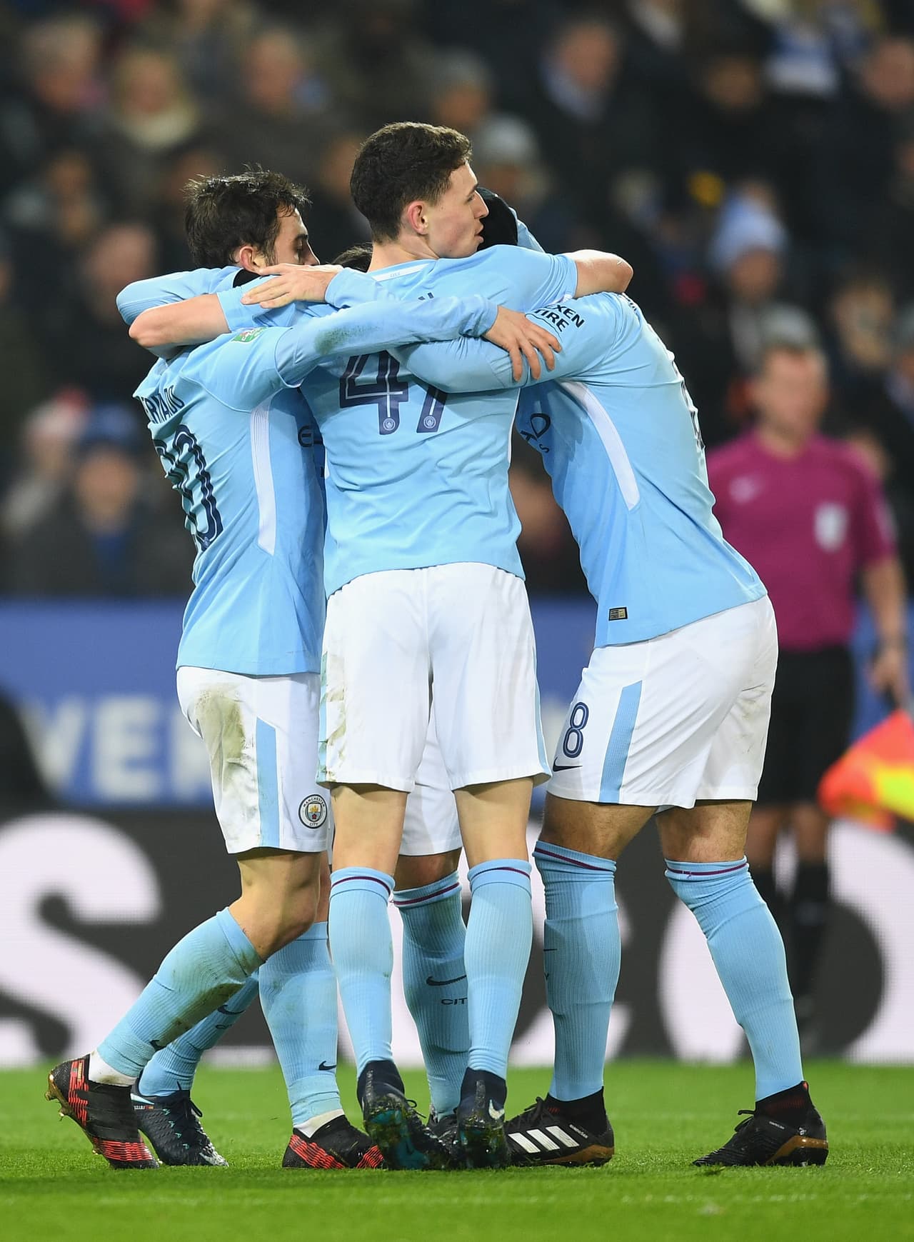 Parecía que el City pasaría por encima rápidamente del Leicester, pero éste resistió y al final dio la sorpresa.