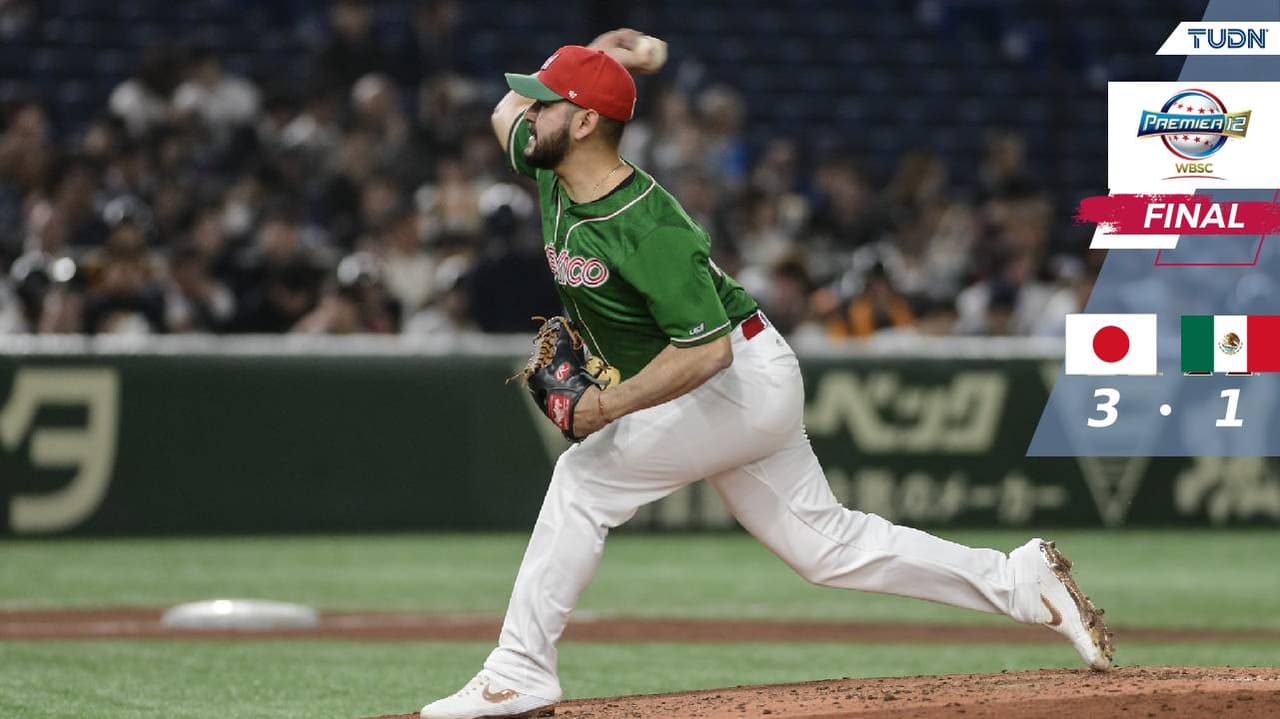 México pierde el invicto ante Japón en el Premier 12
