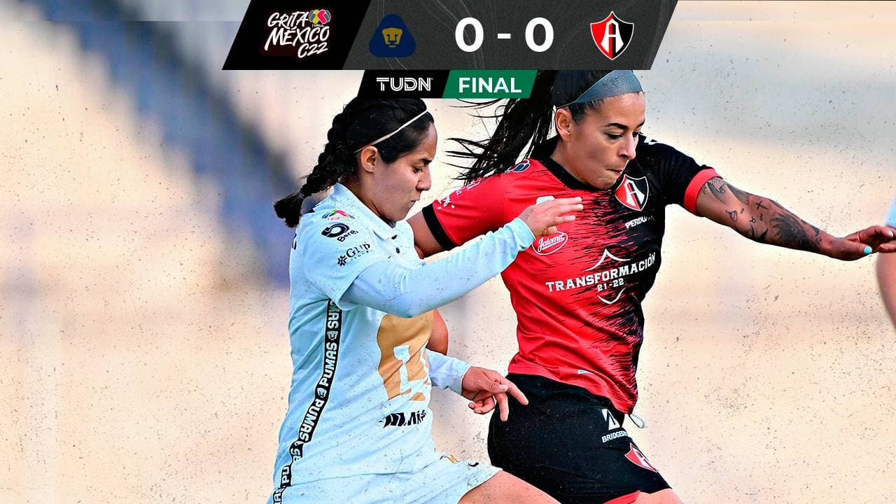 Dinora Garza alcanza 150 partidos con Pumas en empate ante Atlas