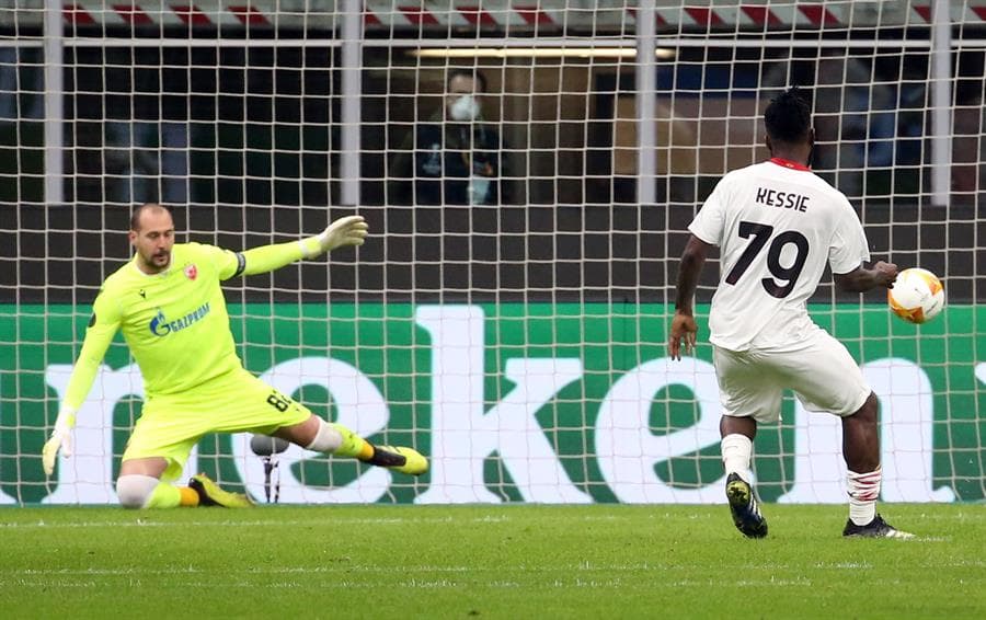 A pesar del empate en San Siro, AC Milan califica a Octavos de Final de la UEFA Europa League, dejando atrás al Estrella Roja de Belgrado. Franck Kessie anotó el primer gol del partido al minuto 9 a favor de los 'Rossoneri', pero fue al minuto 24 cuando Nabouhane igualó el marcador, pero no fue suficiente.