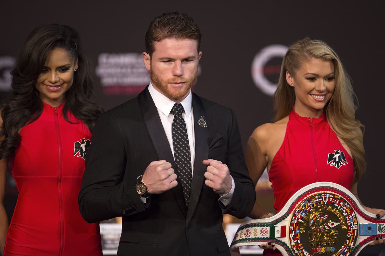 Canelo fue fiel a su estilo también, en el sentido de no alardear: "Ustedes saben que a mí no me gusta hablar antes de la pelea,el sábado me voy a subir a ganar, hice mi trabajo".