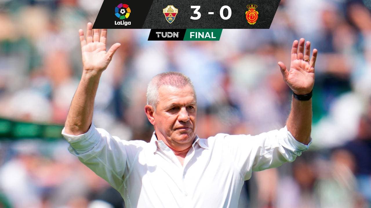 Elche golea al Mallorca de Javier Aguirre y los pone a sufrir