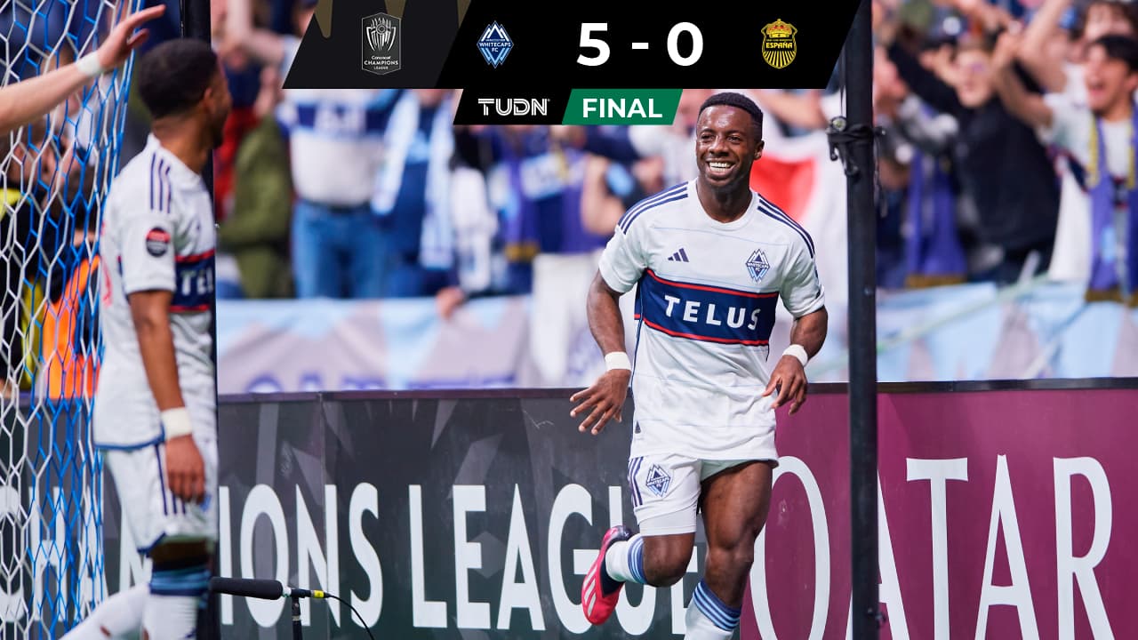 Inapelable: con un gran Ryan Gauld, Vancouver golea a Real España