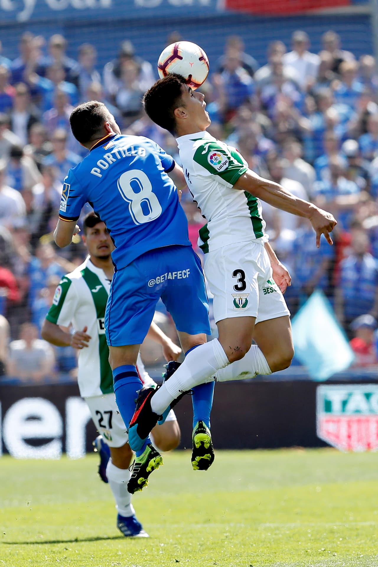 Leganés aguantó la arremetida del Getafe, que llegó a esta jornada en el cuarto lugar, en posiciones de Champions League.