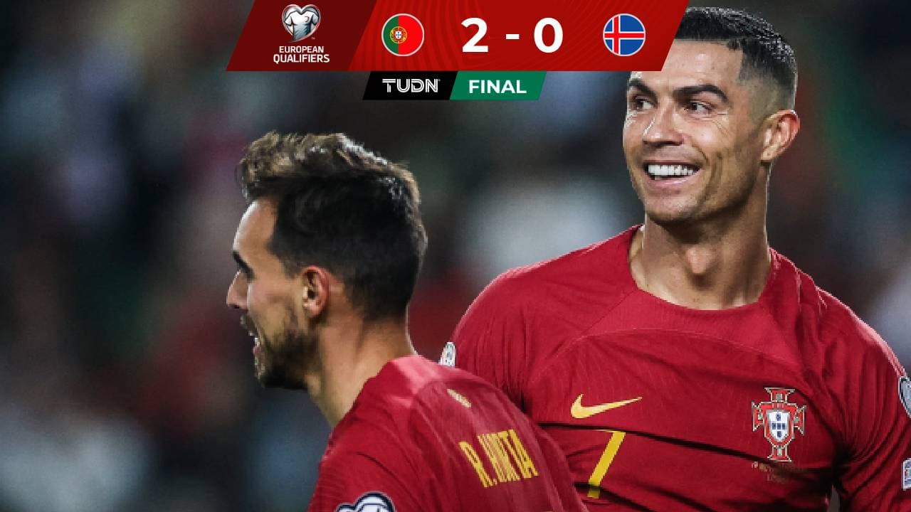 ¡Perfecto! CR7 hace el pleno con Portugal en Eliminatorias