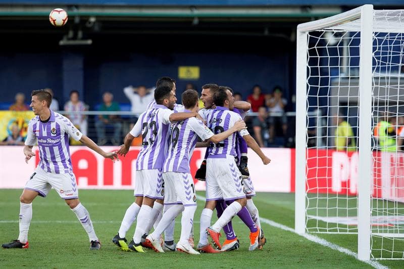 Contrario a la idea de Callejas, Valladolid respondió al minuto 8 del segundo tiempo con un gol de Leo Suárez para el 0-1 del visitante.