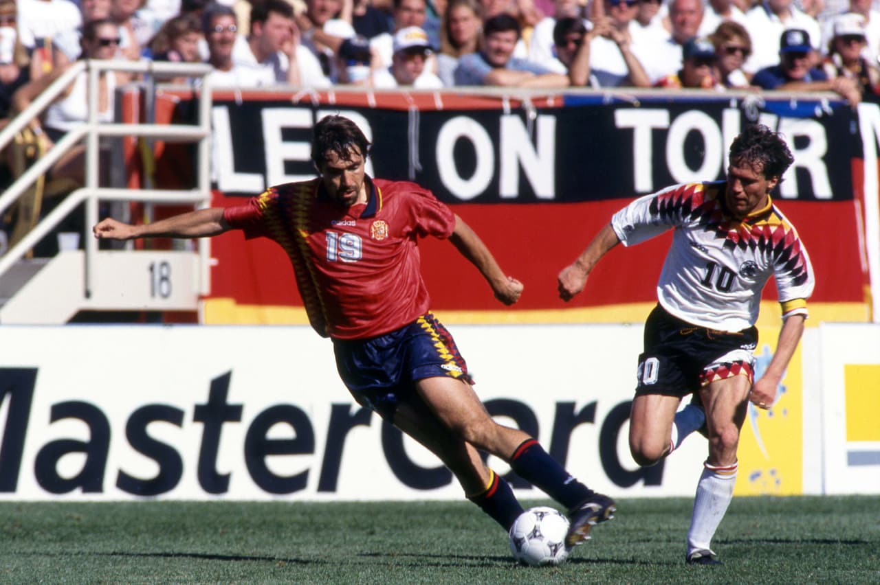 #
<b>9</b> Julio Salinas, 22 goles. Dejó huella en la Selección, aunque nunca pudo ganar nada.