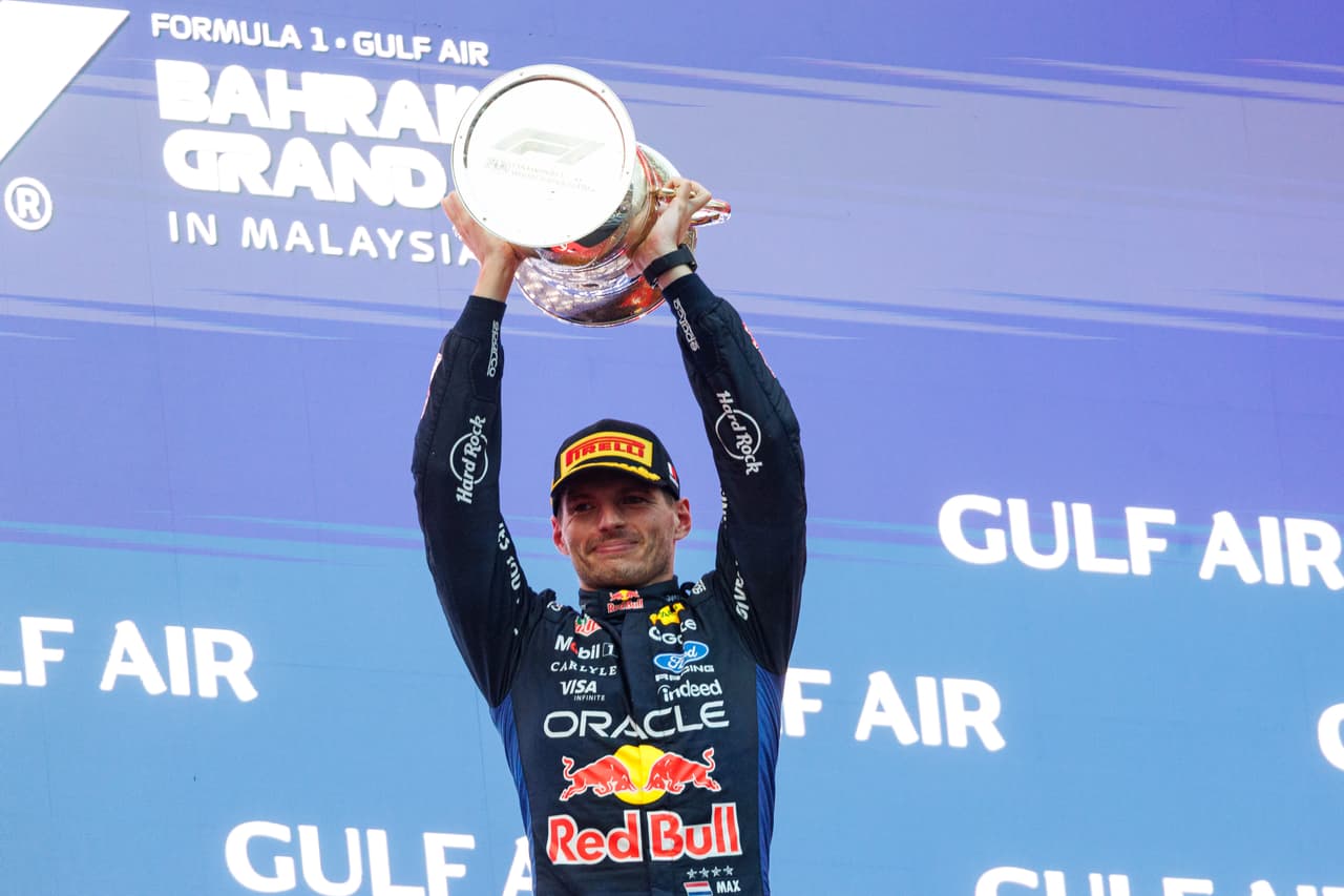 Max Verstappen gana el Gran Premio de Baréin tras tormentosa carrera en Malasia
