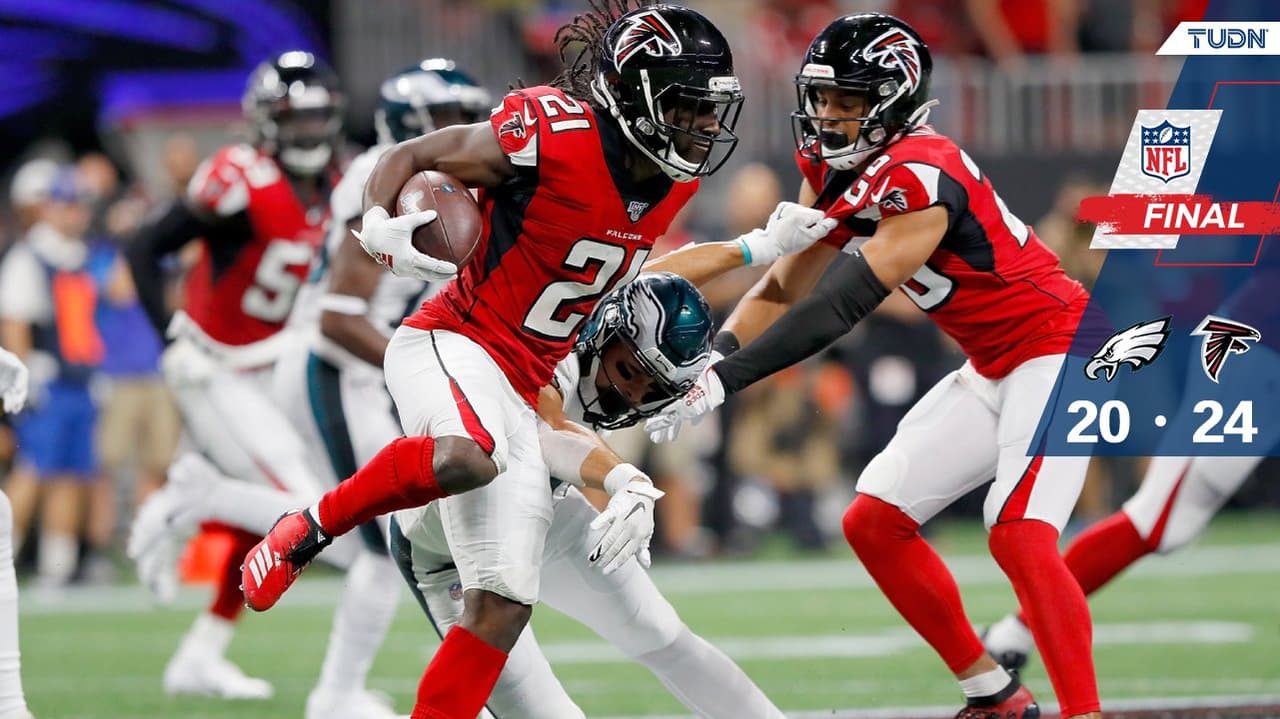 En dramático partido los Falcons resisten y se imponen a los Eagles