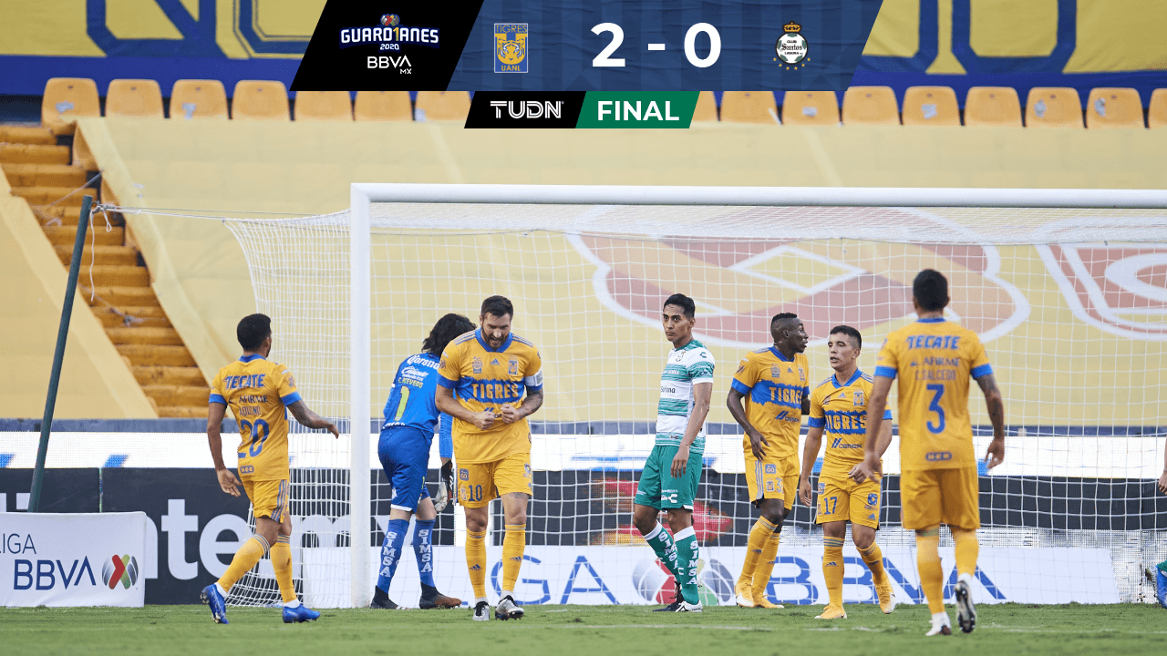Tigres vence a Santos en Fecha 10 de la Liga BBVA MX