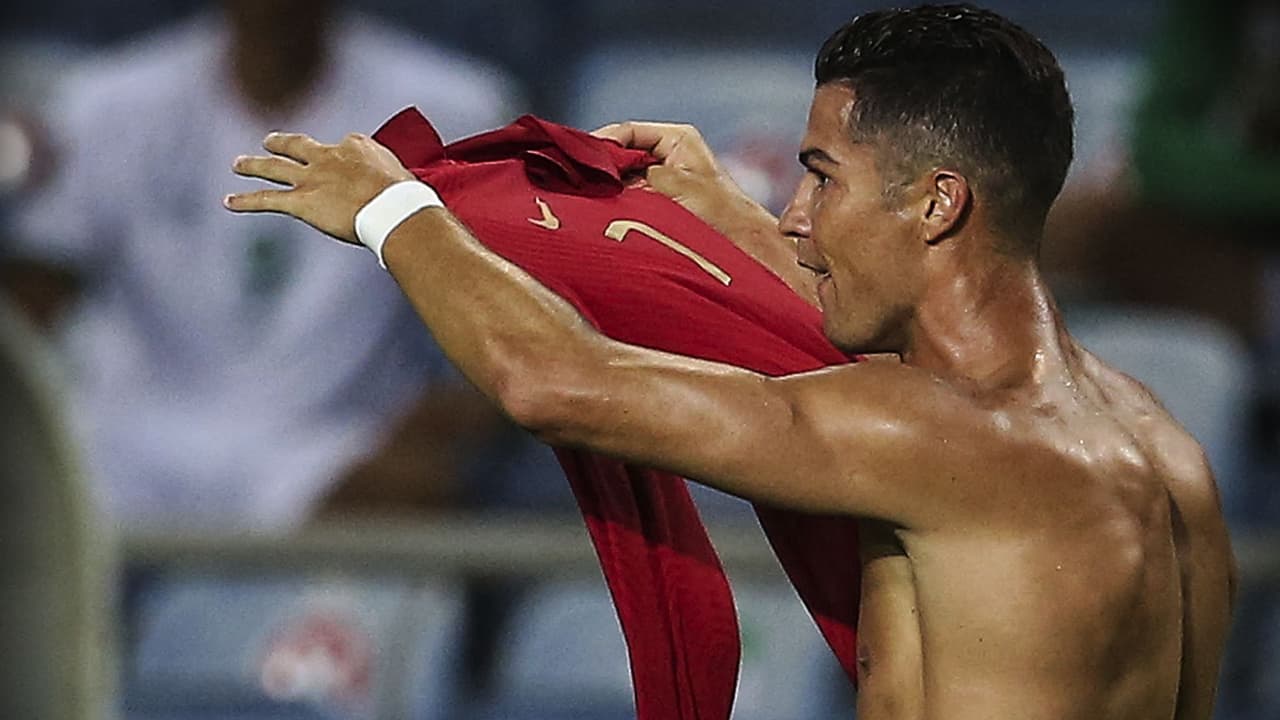 Cristiano Ronaldo aterrizó en el Reino Unido