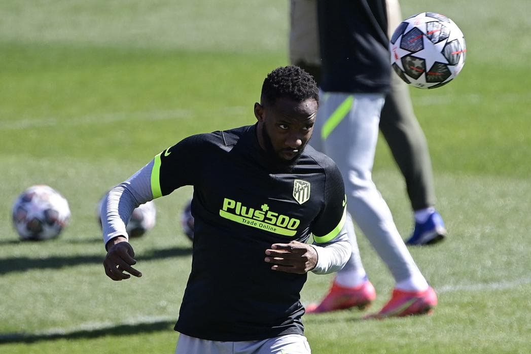 Moussa Dembélé vuelve con 'Atleti' tras desmayarse hace una semana