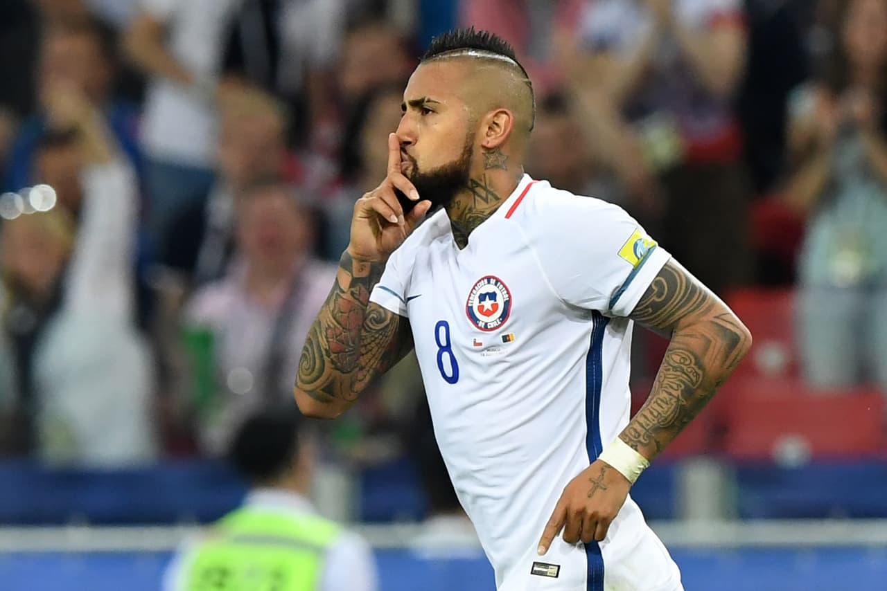 El ballet de Chile llegó a Moscú: 2-0 a Camerún